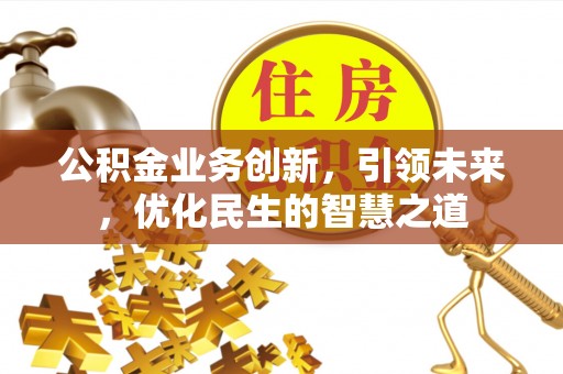 高陵公积金业务创新，引领未来，优化民生的智慧之道