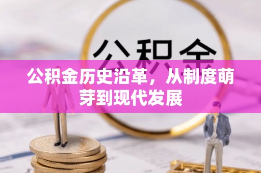 高陵公积金历史沿革，从制度萌芽到现代发展