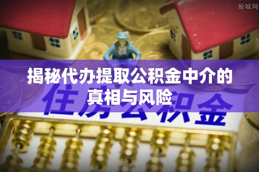 高陵揭秘代办提取公积金中介的真相与风险