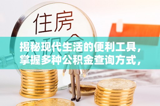 高陵揭秘现代生活的便利工具，掌握多种公积金查询方式，让财富管理更轻松