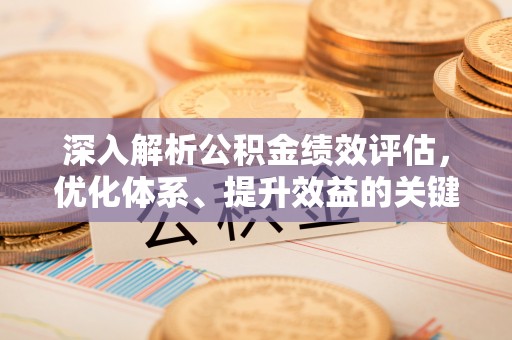 高陵深入解析公积金绩效评估，优化体系、提升效益的关键路径