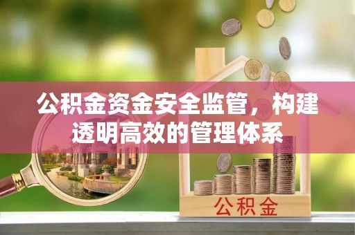 高陵公积金资金安全监管，构建透明高效的管理体系