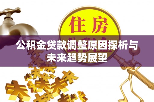 高陵公积金贷款调整原因探析与未来趋势展望