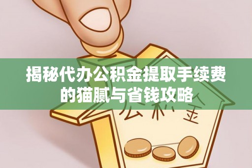 高陵揭秘代办公积金提取手续费的猫腻与省钱攻略