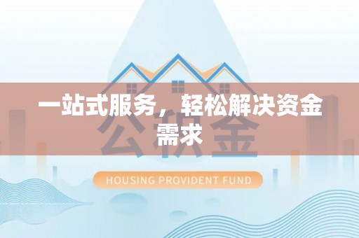 高陵一站式服务，轻松解决资金需求